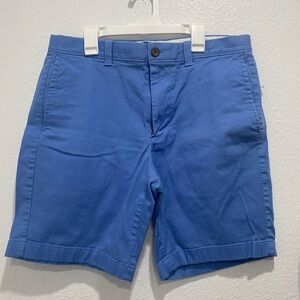 J. Crew Vibrant Blue Men's Flat Front Shorts